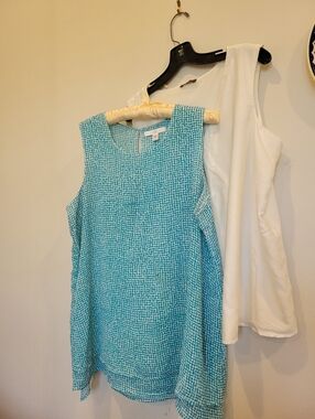 2 Large Size Overblouses Yessica & Fever Brands
